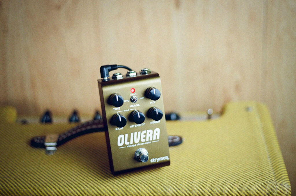 Strymon Olivera Vintage Oil Can Echo Analogue-Style Delay Pedal