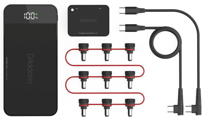 B Stock : D'Addario XPND Pedal Power Battery Kit with International Plugs - 001
