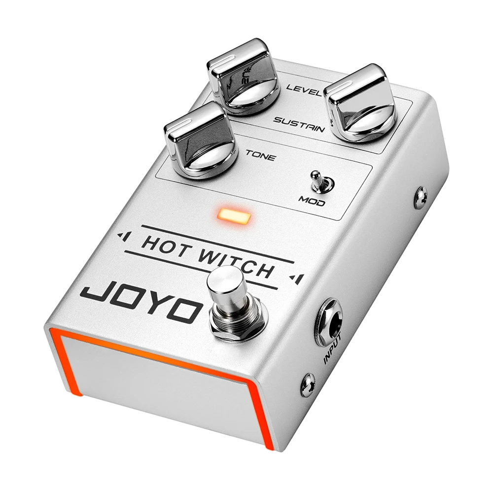 Joyo R-25 Fuzz Pedal WITCH Retro Modern Pedal Deep Smooth Lows Fuzz Guitarists - Image 4
