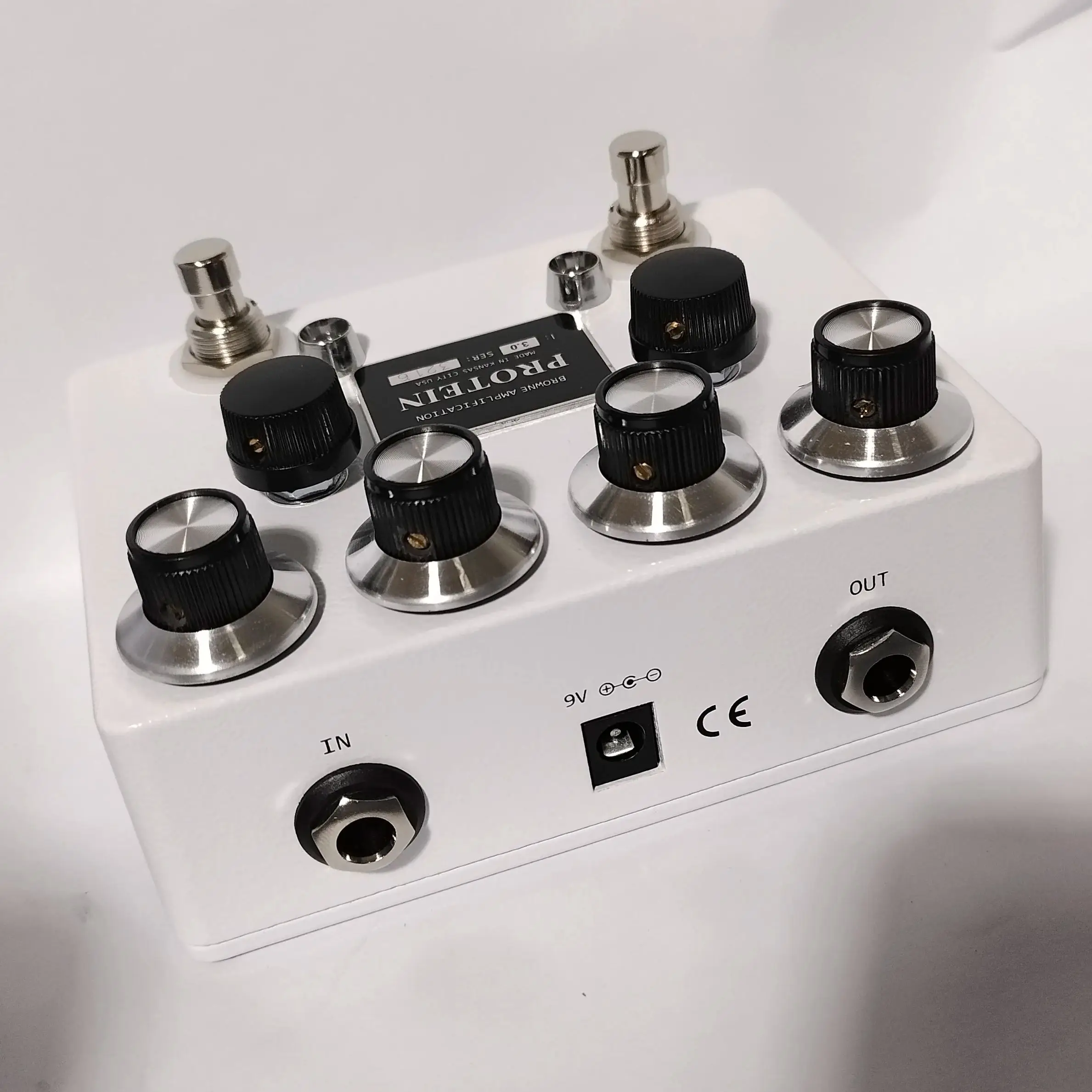 ZVEX BR0WNE PROTEIN Overdrive Distortion Pedal Original Clone Hand Build By Xiao - Image 8
