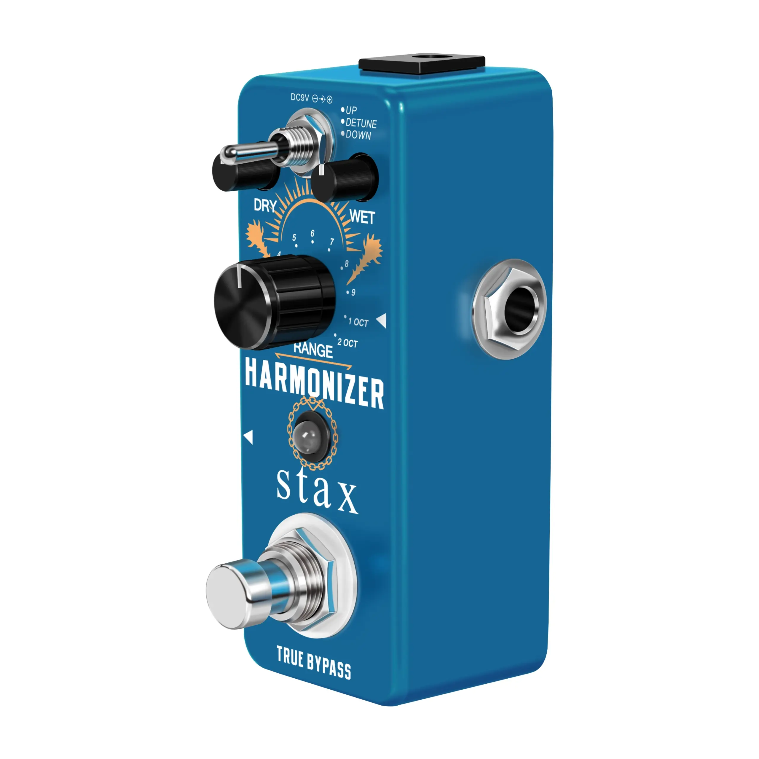 Stax Harmonizer Pedal Digital Octave Pedals Harmony Pitch Shifter Detune Bass Mini - Image 6