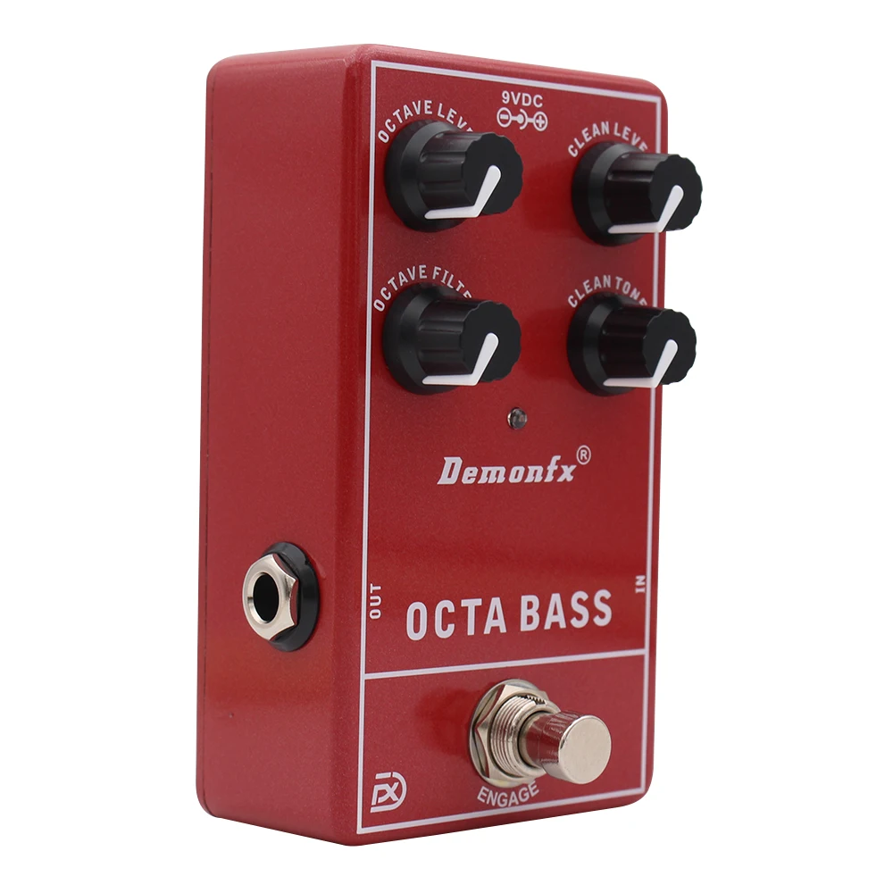 New DEMONFX OCTA BASS ANALOG BASS PEDAL OCTAVE