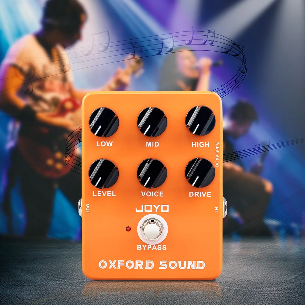 Joyo JF-22 OXFORD SOUND Distortion Pedal Classic 70 s British Rock Distortion Sound - Image 8