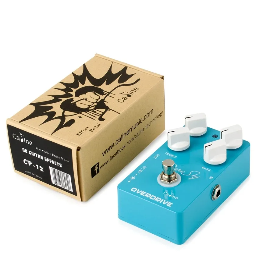Cp-12 CP-12 Pure Sky OD Pedal Pure Clean Overdrive Pedal Accessories - Image 8