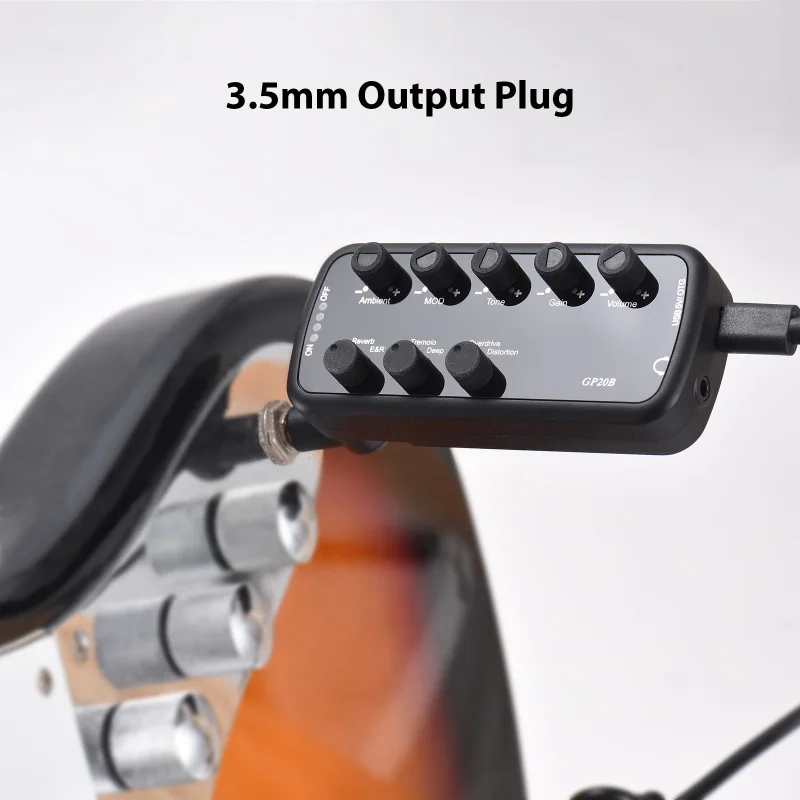Guitar Amplifier Portable Headphone Mini Amp Plug Play OTG Internal Recording - Image 4