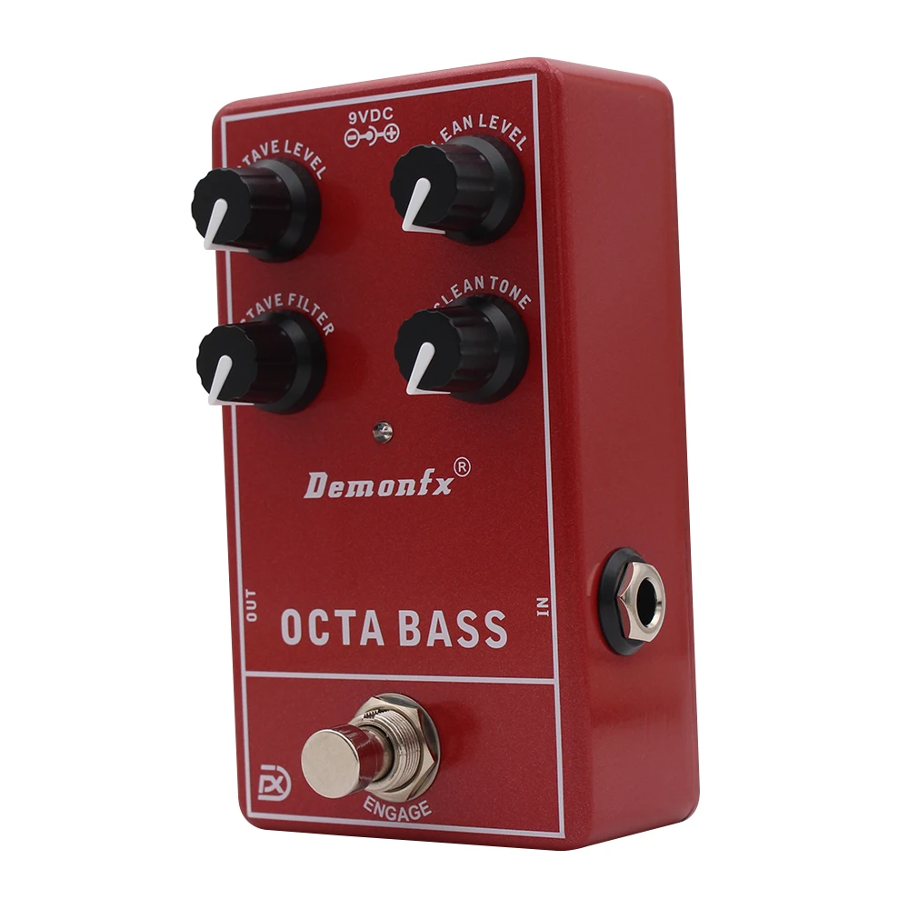 New DEMONFX OCTA BASS ANALOG BASS PEDAL OCTAVE - Image 4