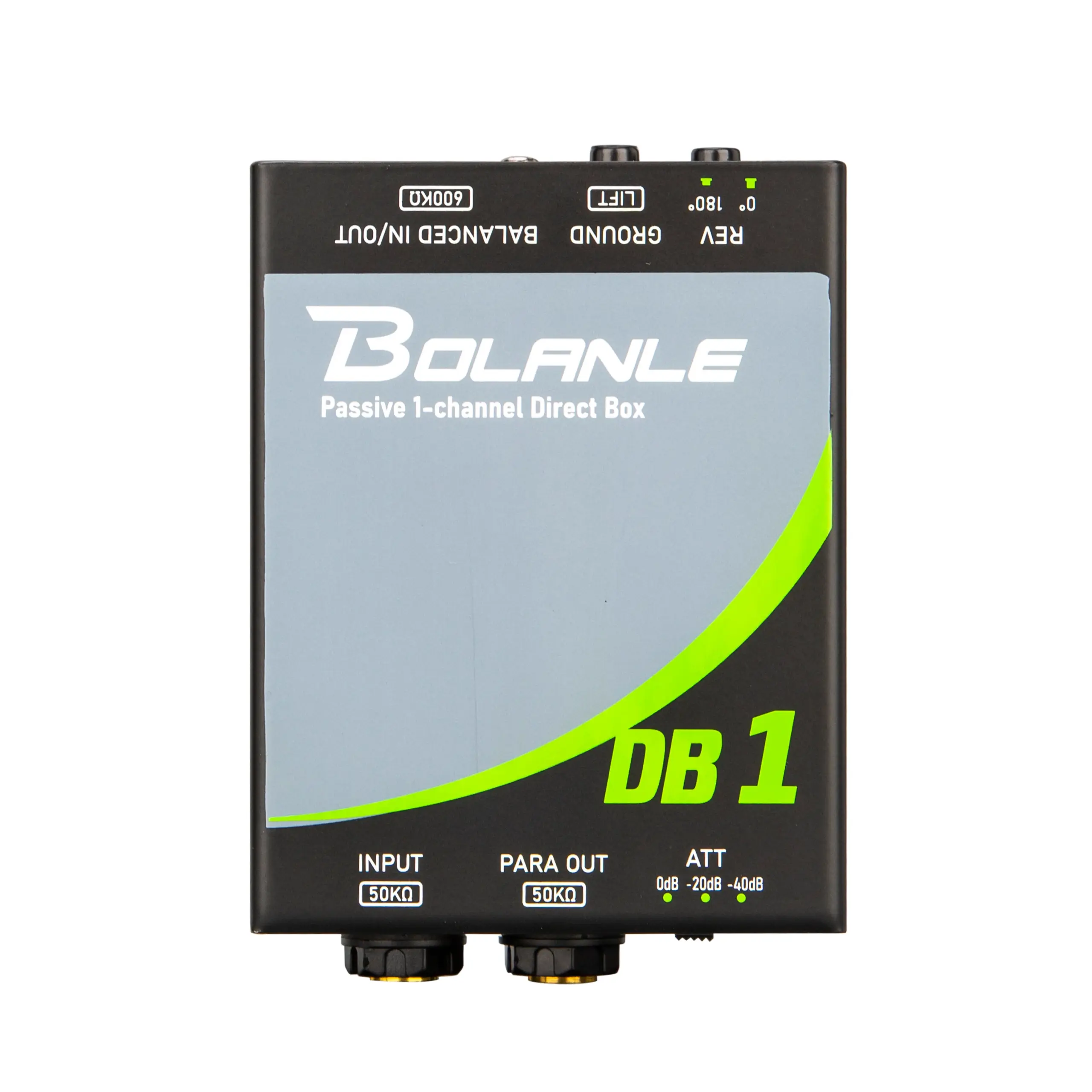 Bolanle Passive DI Box Best Budget Direct Injection Bass Hum Eliminator 1