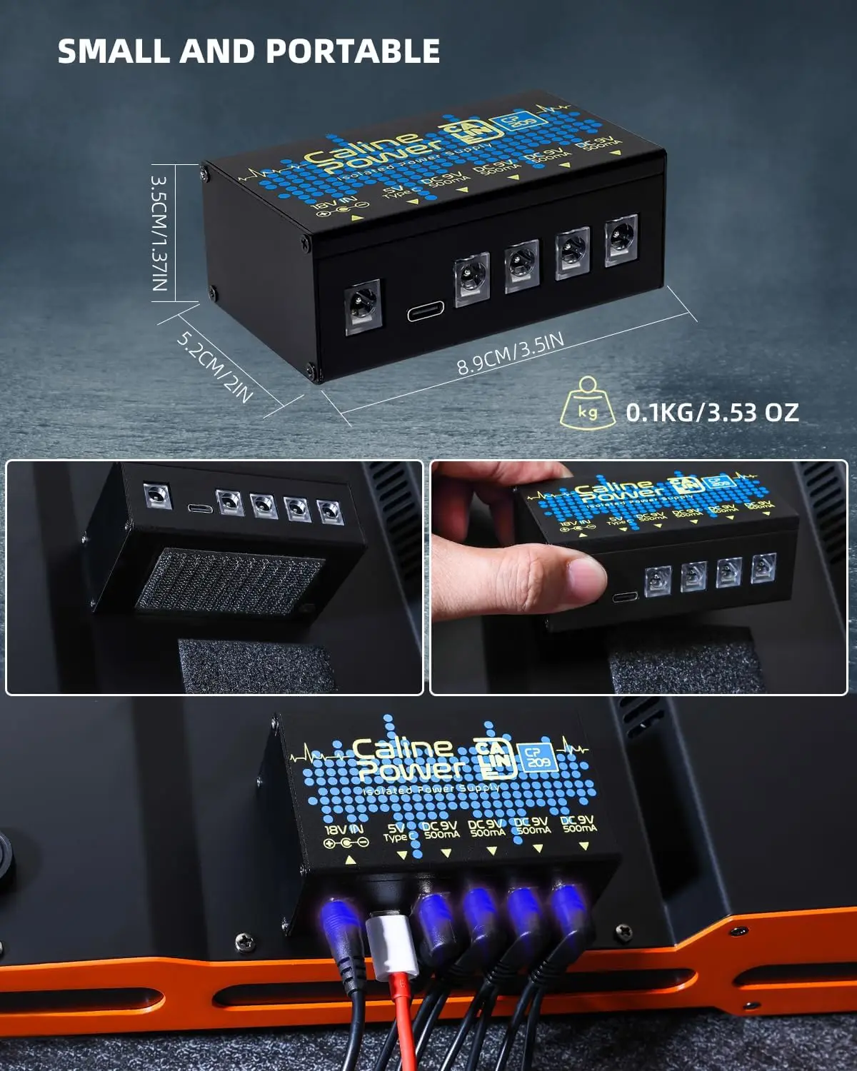 Caline CP-209 Truly Isolated Power Supply Pedal