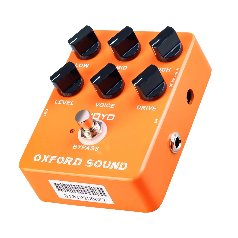 Joyo JF-22 OXFORD SOUND Distortion Pedal Classic 70 s British Rock Distortion Sound - Image 3