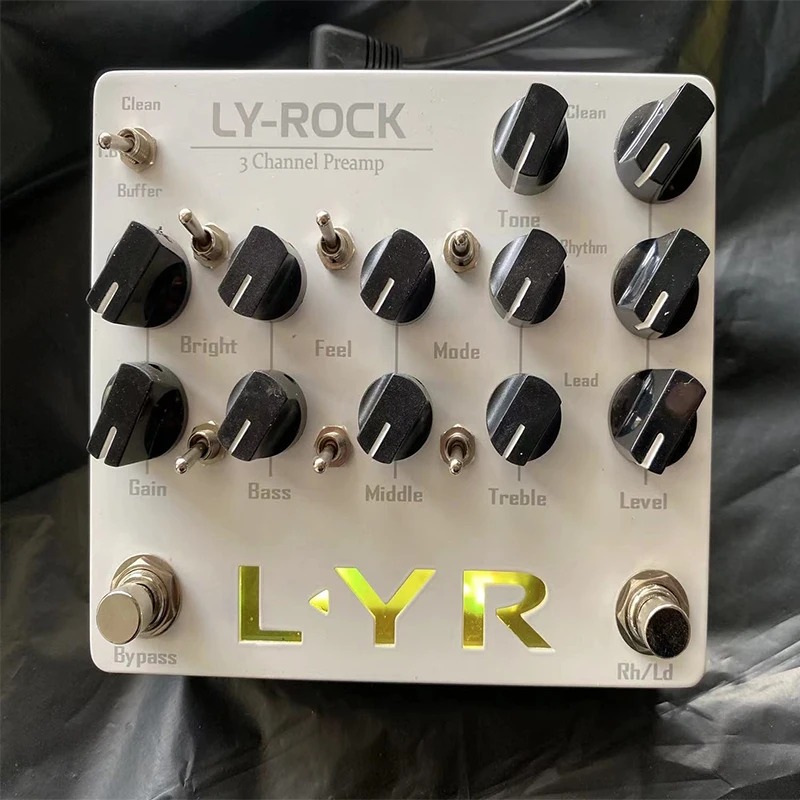 Ly-Rock 3CH LYR 3 Channel Preamp Pedal Pedal KSR Ceres Preamp - Image 6