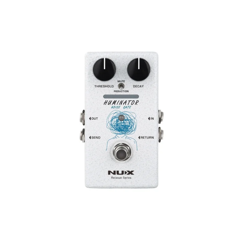Nux 18V HUMINATOR Analog Noise Gate Pedal - Professional Bass Noise Reducer - Image 3