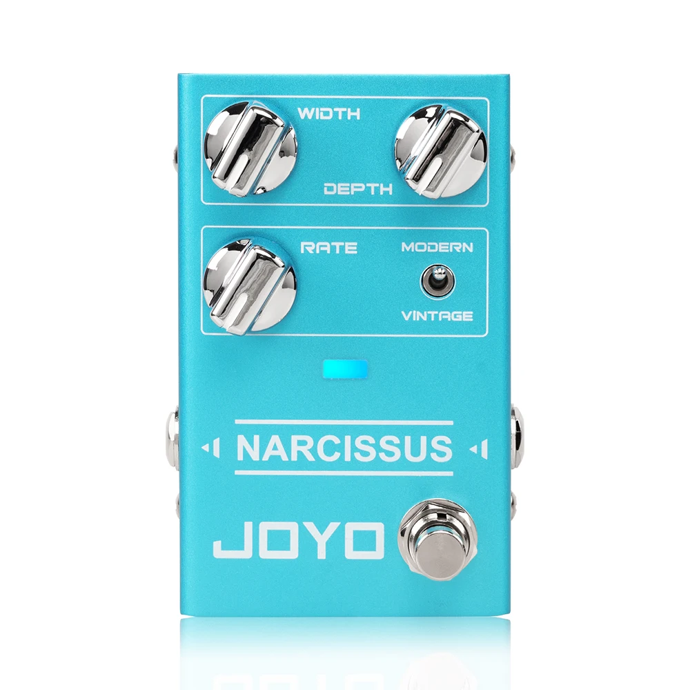 Joyo R-22 NARCISSUS CHORUS Semi-Analog Chorus Pedal Width Depth Rate Controls Vintage Toggle - Image 3