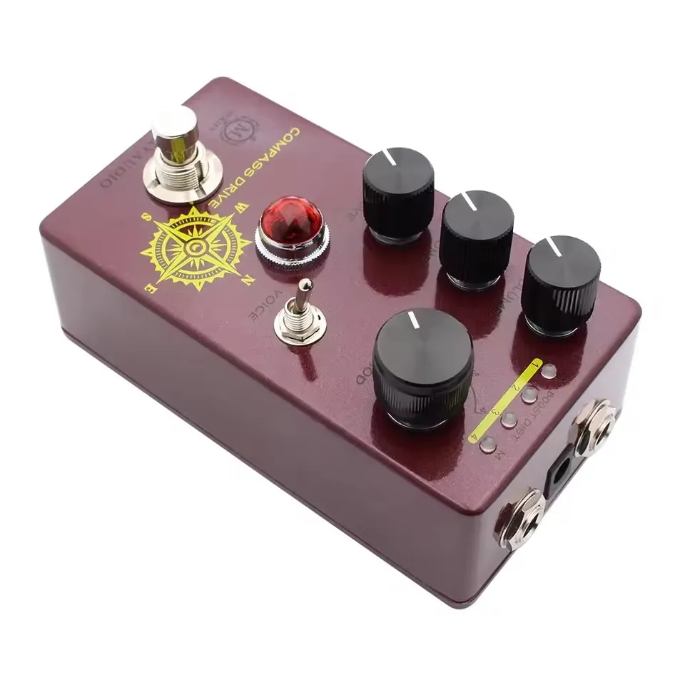 MOSKYAUDIO COMPASS DRIVE effector 4 types of overload Type distortion overdrive booster - Image 7