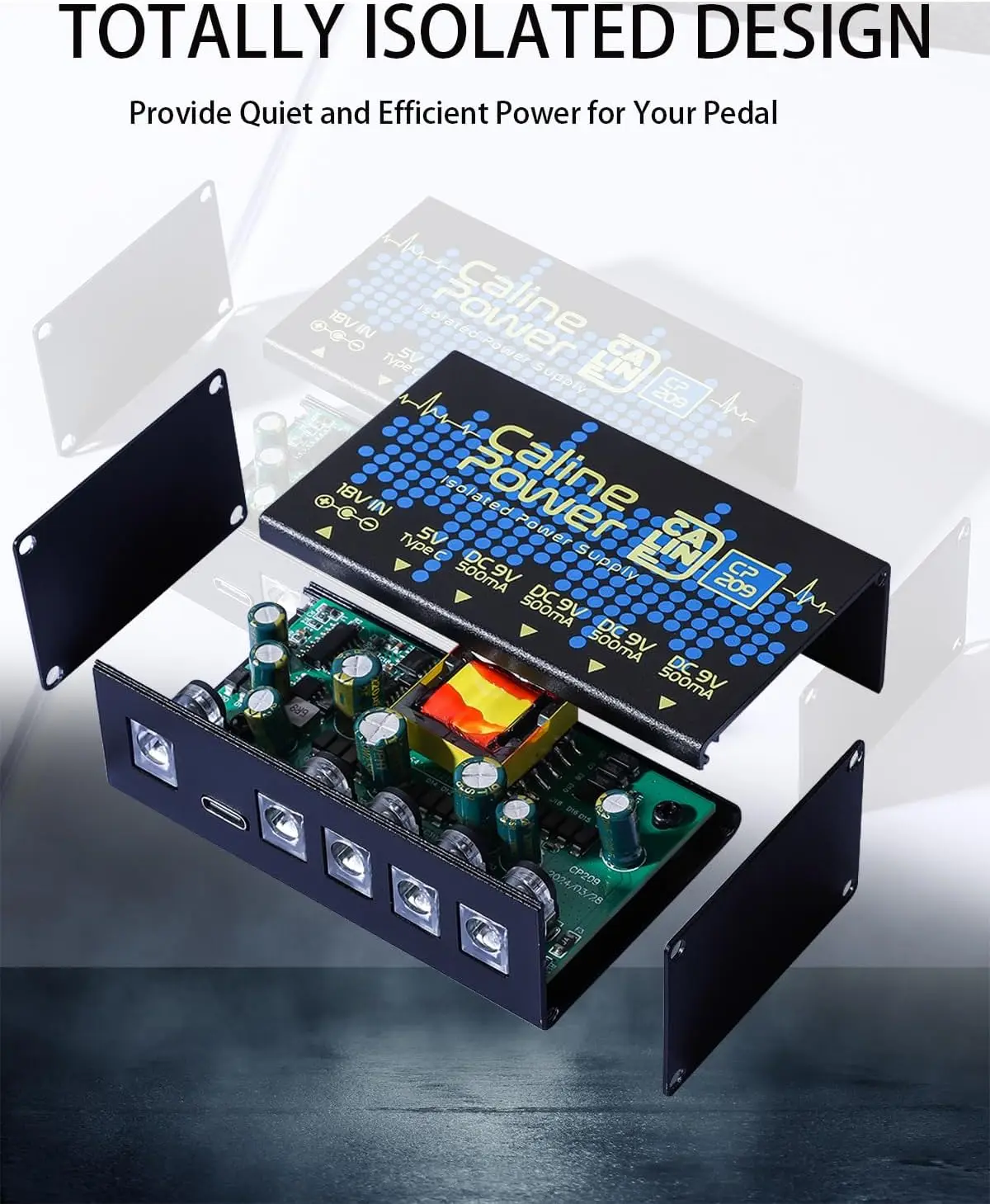 Caline CP-209 Truly Isolated Power Supply Pedal