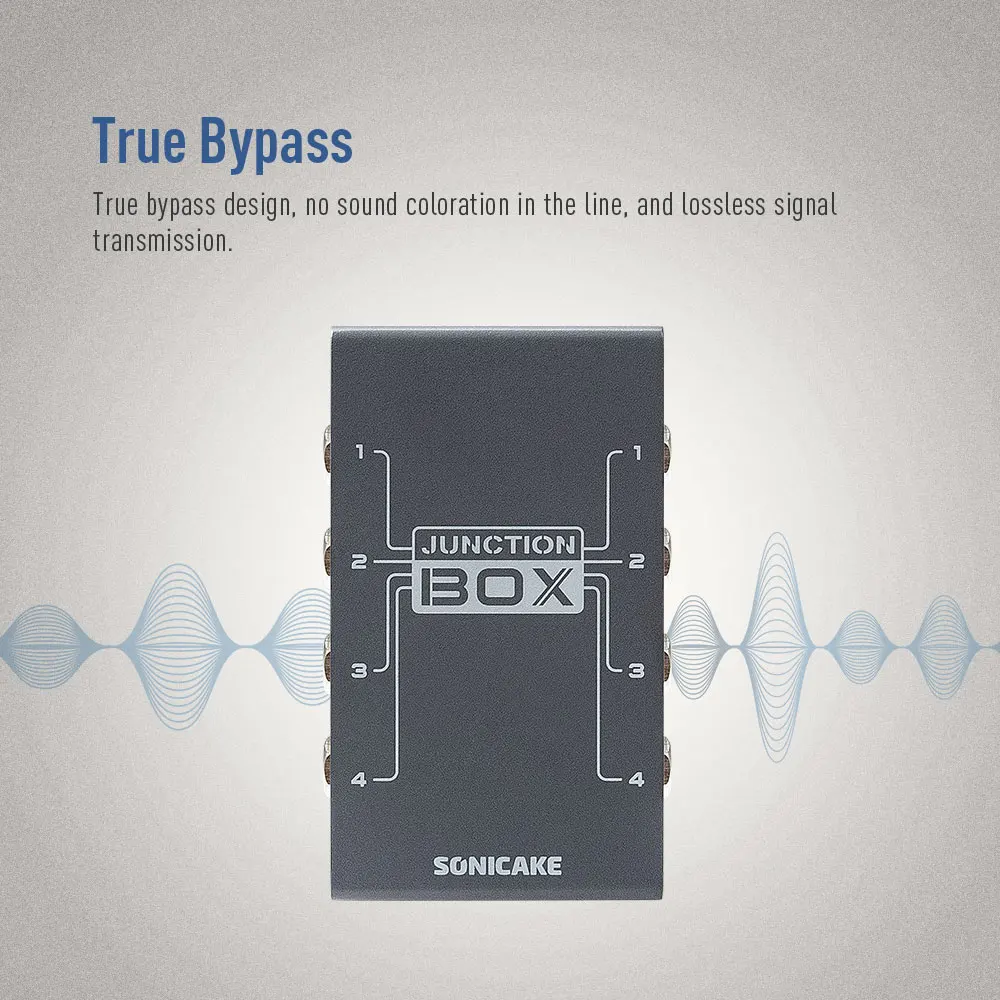 SONICAKE Junction Box Stereo 4-channels Control System Organization LINE Bass Pedal - Image 8
