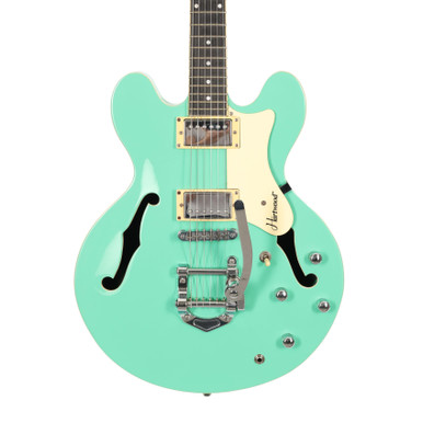 Second Hand Hartwood Revival Vibrato Semi Hollow Jade Green 941