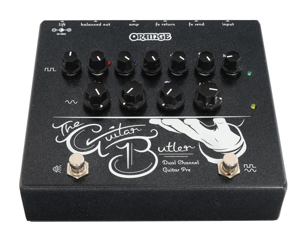 Second Hand Orange Guitar Butler Dual Channel pedal 074