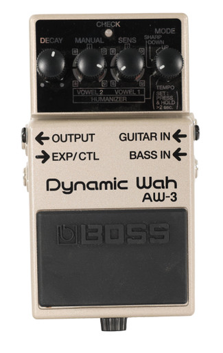 Second Hand Boss AW-3 Dynamic Wah Pedal 122
