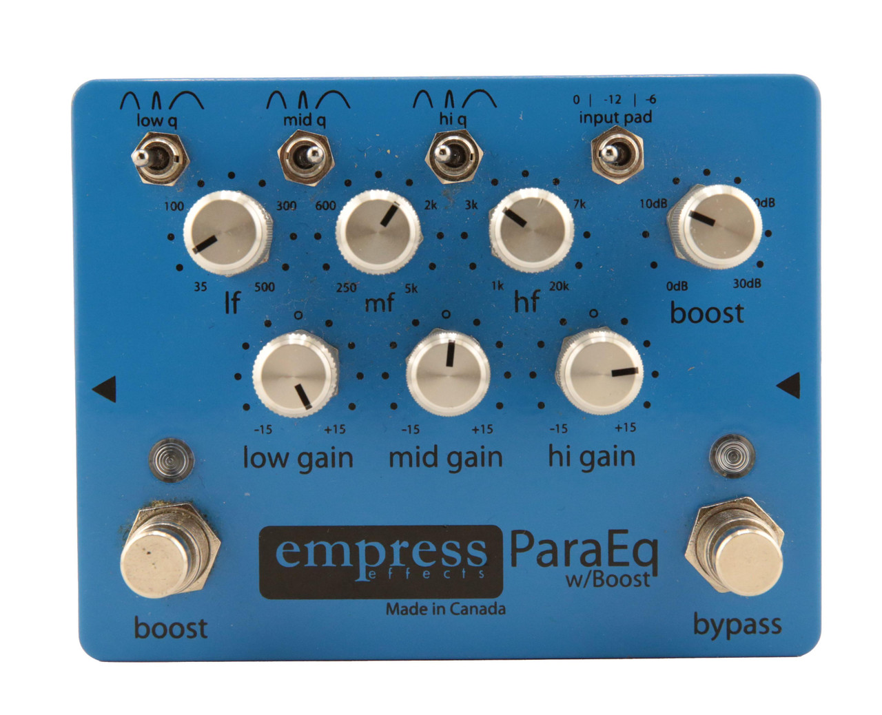 Second Hand Empress Para EQ with Boost Pedal 471