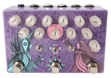 Second Hand Old Blood Dark Light Dual Reverb Pedal 046 - Image 1