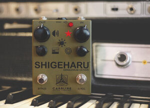 Caroline Guitar Shigeharu Germanium Octave Fuzz in Green - Image 2