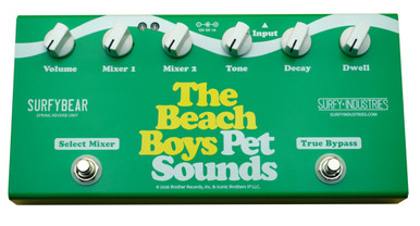 Surfy Industries SurfyBear Compact 60th Anniversary Beach Boys Pet Sounds Reverb Pedal