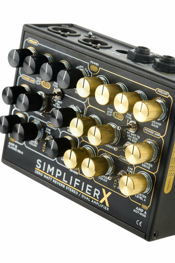 DSM & Humboldt Simplifier X Dual Preamp and Cab Sim Analogue Stereo Pedal