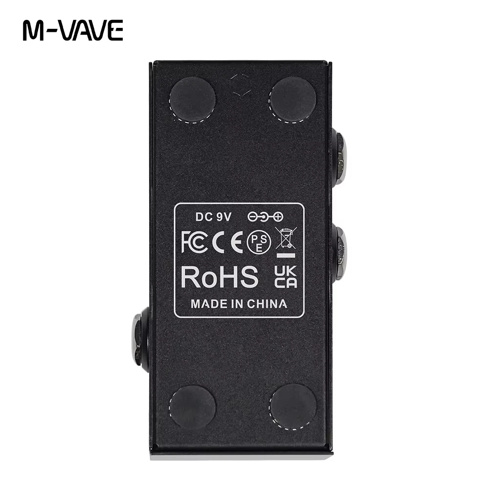 M-VAVE ABY Line Selector AB Switch Pedal True Bypass Mini Bass - Image 7