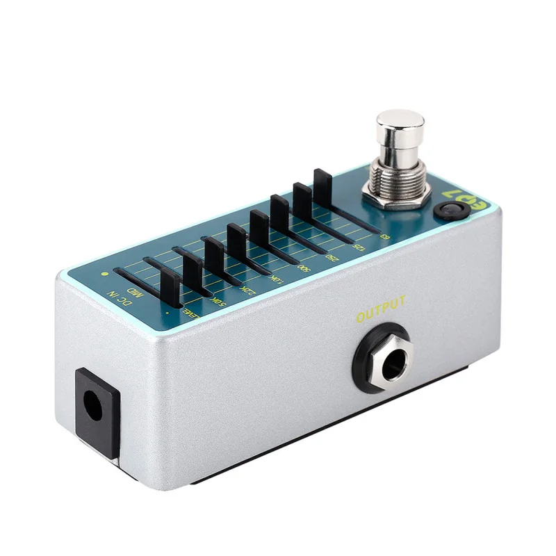 Eno EQ7 EX Equalizer Pedal 7-Band EQ Full Metal Shell True Bypass - Image 4
