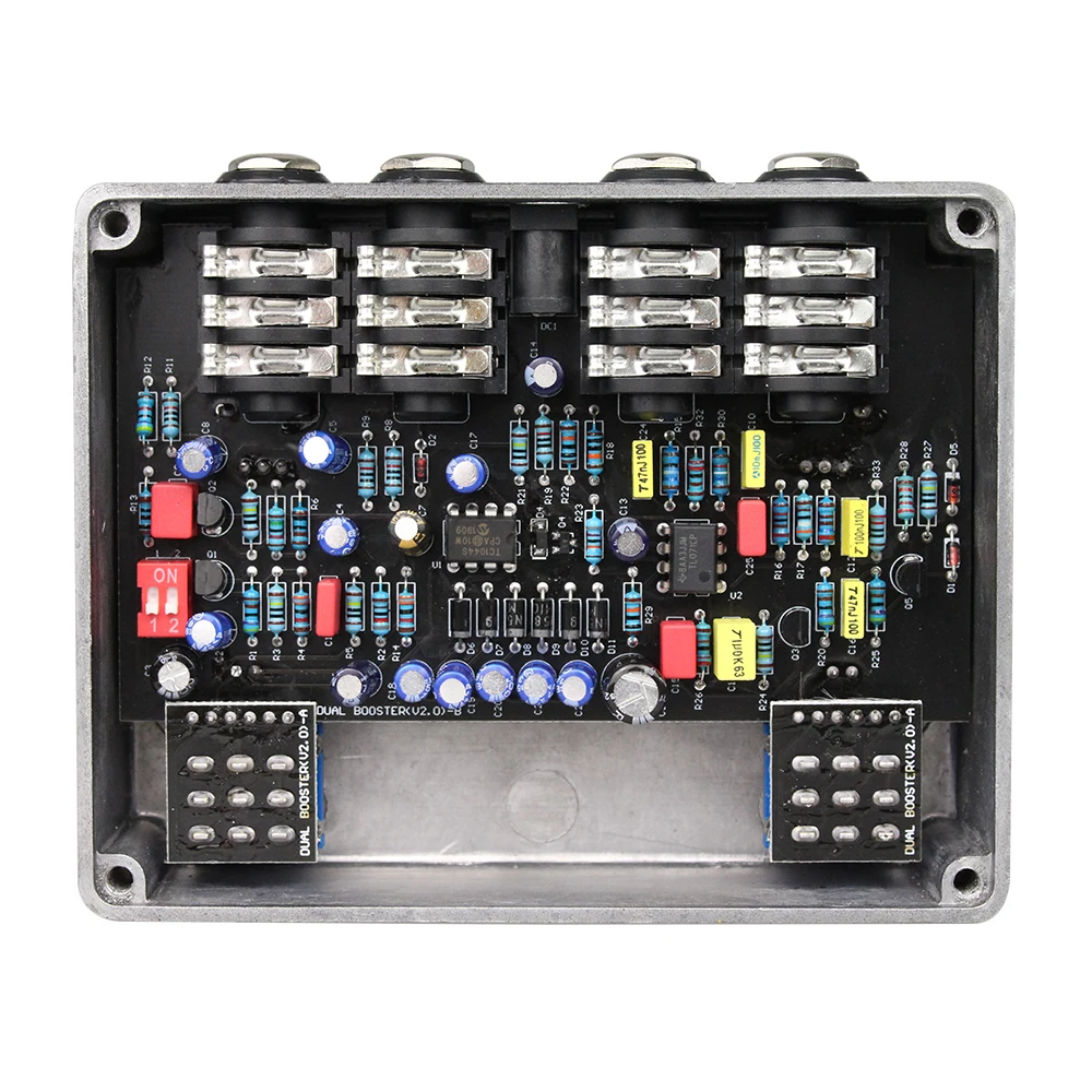 New Demonfx Dual Boost Two Highest Quality Booster In One Shell Clean Preamp - Image 6