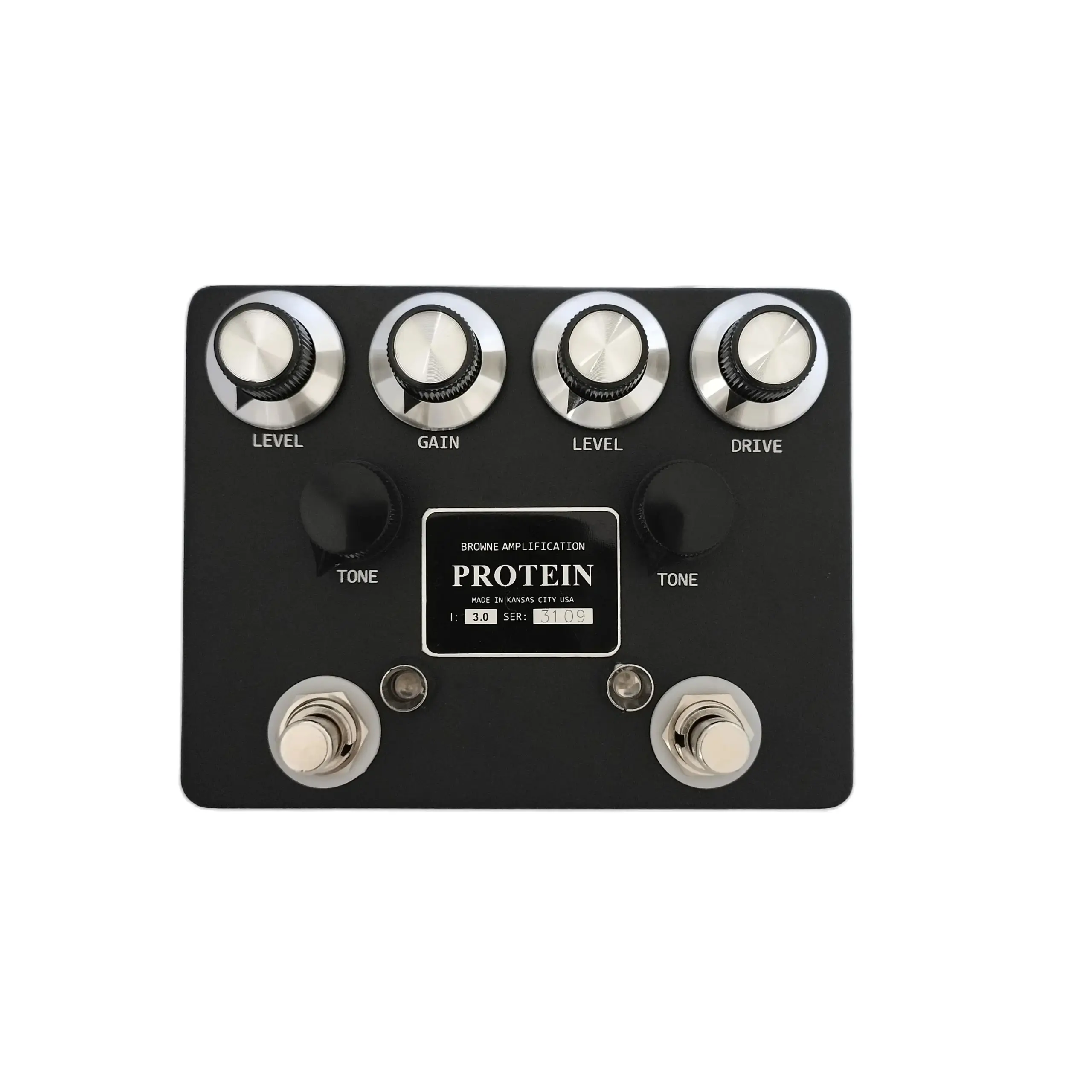 ZVEX BR0WNE PROTEIN Overdrive Distortion Pedal Original Clone Hand Build By Xiao - Image 4