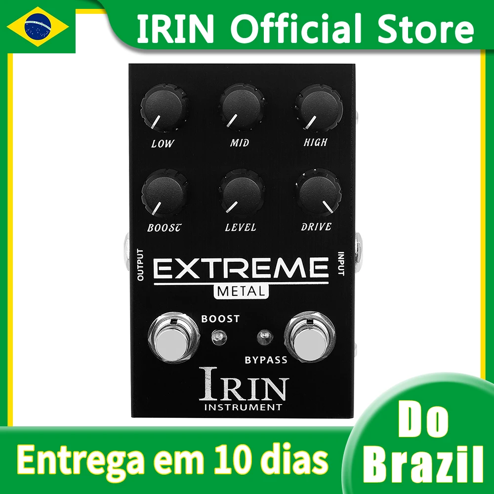Irin AN-42 Pedal EXTREME Metal Distortion Pedal High Gain Overdrive Accessories Parts