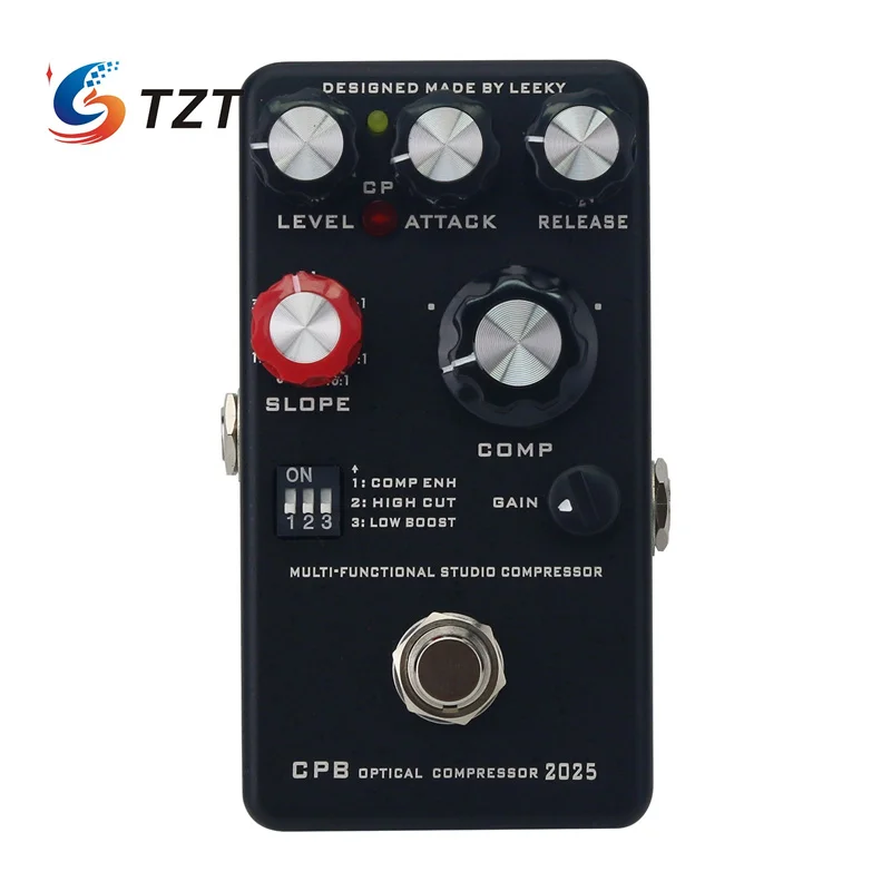 TZT 2025 Version Wine Red Bass Compressor Pedal Multifunctional Studio Universal CPB - Image 8