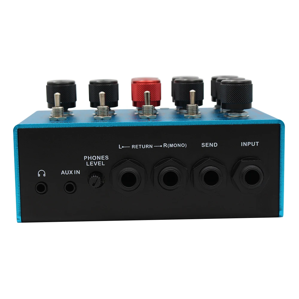 Mosky Bright Flame Amp Simulator Pedal Stereo Cabinet Sim Box Preamp DI - Image 5
