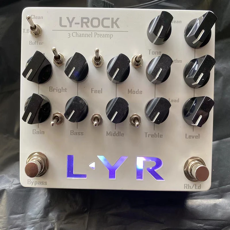 Ly-Rock 3CH LYR 3 Channel Preamp Pedal Pedal KSR Ceres Preamp - Image 4
