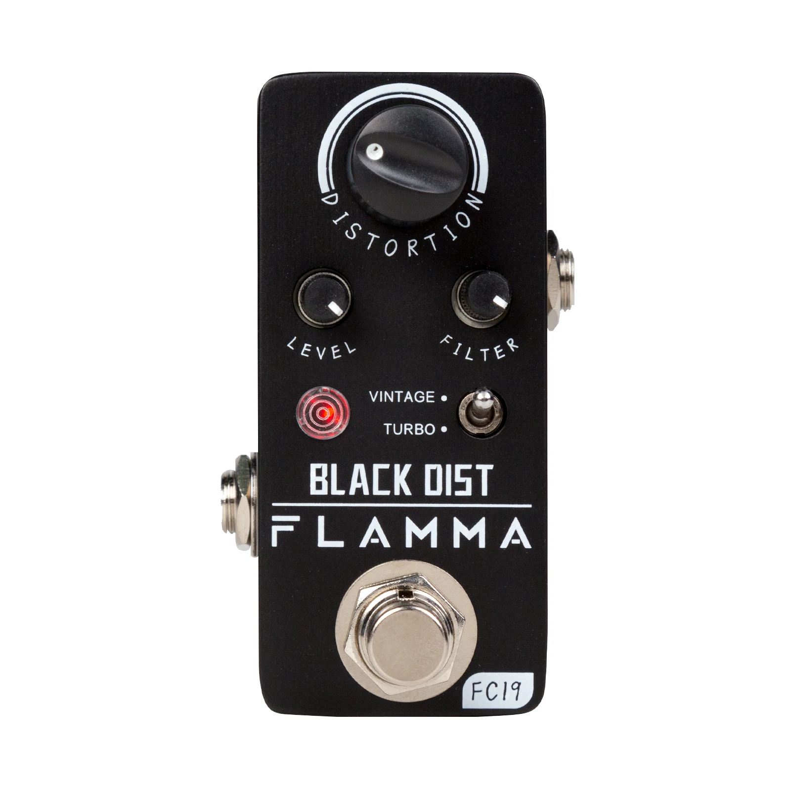 Flamma FC19 Distortion Pedal Vintage Turbo Mode True Bypass Function Processor Accessories - Image 4