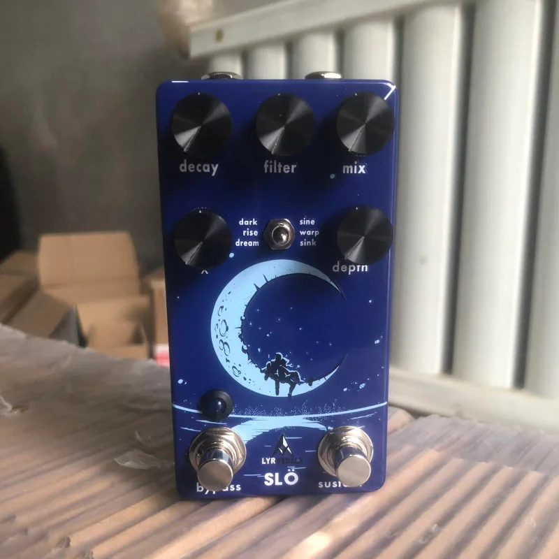 Ly-Rock LY-ROCK LYR Walrus SLO Multiple Reverberation Monolithic Effector Wood Universal - Image 7