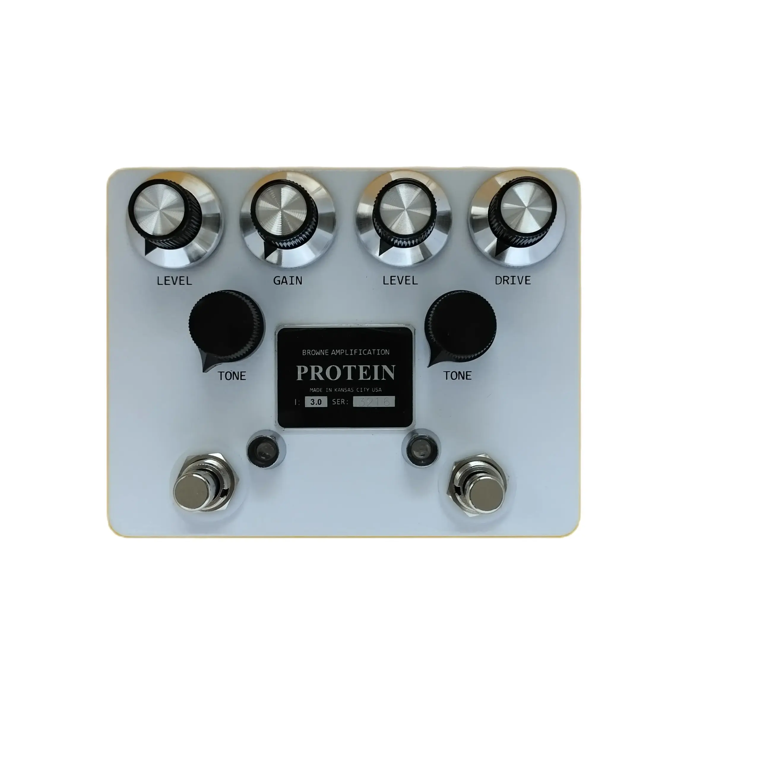 ZVEX BR0WNE PROTEIN Overdrive Distortion Pedal Original Clone Hand Build By Xiao - Image 5