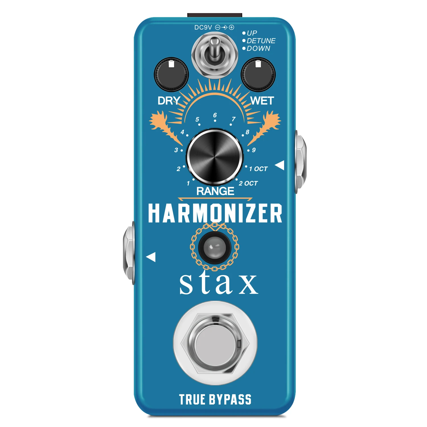 Stax Harmonizer Pedal Digital Octave Pedals Harmony Pitch Shifter Detune Bass Mini - Image 3