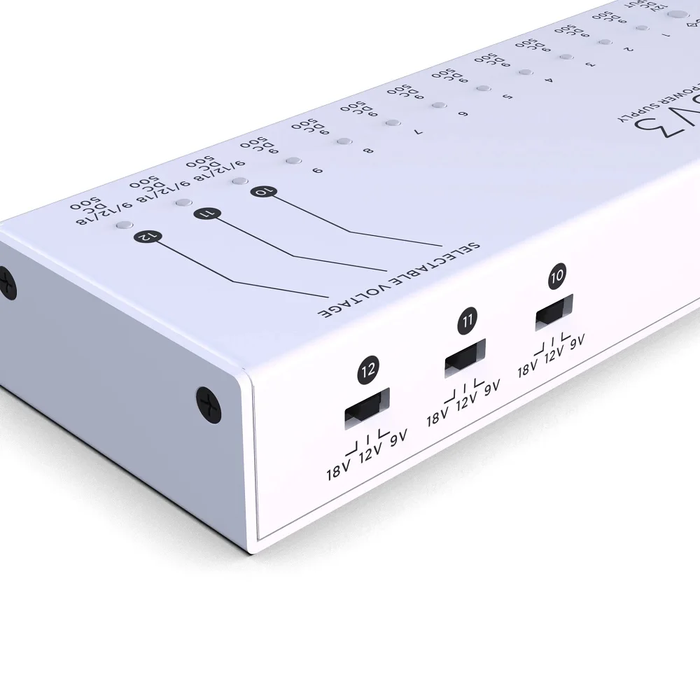 Vitoos DD12 -SV3 pedal power supply fully isolated Filter ripple Noise reduction High - Image 7