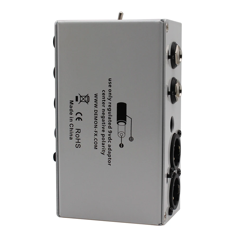 New Demonfx SIMPLE DI Box Pedal Preamp Simulator Power Amp Simplifier Pedal Stereo - Image 4