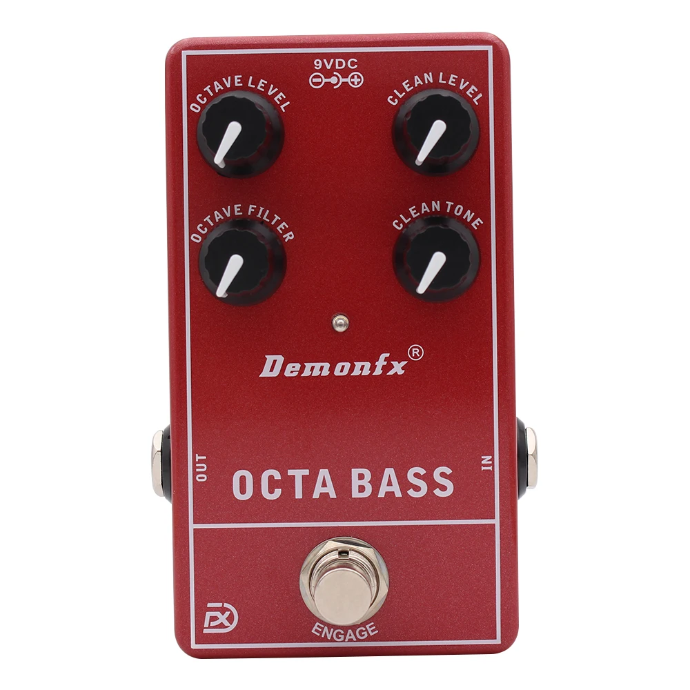 New DEMONFX OCTA BASS ANALOG BASS PEDAL OCTAVE - Image 5