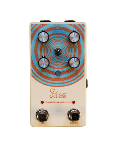 EarthQuaker Devices Silos Multi-Generational Time Reflection Device Delay Pedal Custom Colourway