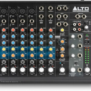 Alto TRUEMIX 800FX 8ch Analog Mixer With Alesis Multi FX, USB & Bluetooth