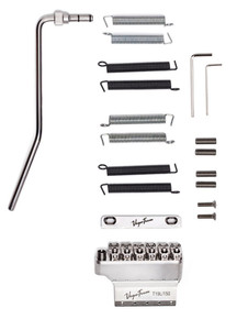 Vega-Trem Ultra 2-Point Floating Left Handed Tremolo System in Polished Steel - Image 3