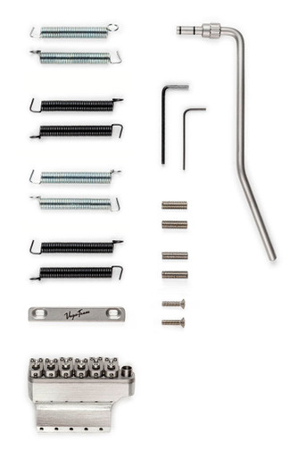 Vega-Trem Ultra 2-Point Floating Tremolo System in Polished Steel