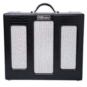 Magnatone Varsity Reverb Guitar Valve Amp Combo in Black - Image 3