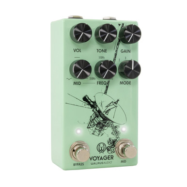 Walrus Audio Voyager MKII Preamp Overdrive Pedal in Seafoam - Image 4