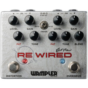 Wampler ReWired Brent Mason Signature Overdrive and Distortion Pedal - Image 1