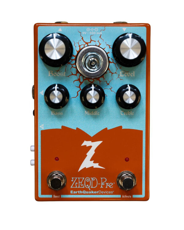 EarthQuaker Devices ZEQD Pre-Tube Preamp Pedal Custom Colourway